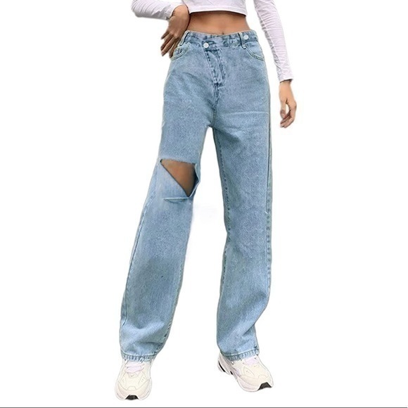 Denim - Baggy Boyfriend Jeans
